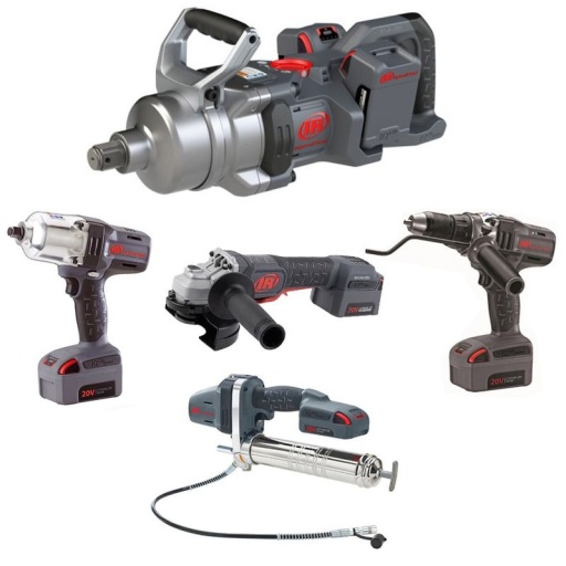 Pack outils sans fils Ingersoll rand pour travaux public