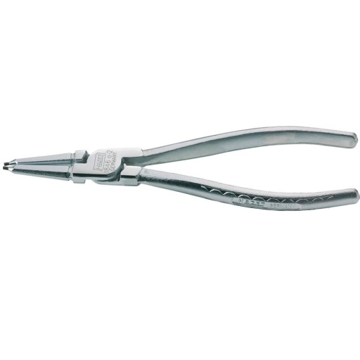 Pince droite 180mm pour circlips interieur 19/60mm