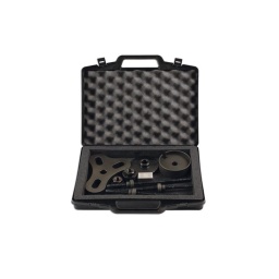 Kit de réfection de roulement de roue avant - Ford Transit
À l'inverse des modèles antérieurs à 2012, le Transit Custom à partir de 2012 utilise un roulement de style GEN 3 de diamètre plus grand avec un flasque d'entraînement incorporé de façon permanente
Pour la dépose sans danger et sans endommagement de l'ensemble roulement/disque avant
Une fois l'ensemble disque/roulement déposé, l'outil peut être utilisé pour séparer le disque et le roulement
Utilise une vis de force, toujours utiliser de la graisse au bisulfure de molybdène (fournie). Vis de force de rechange – N° de référence 1727
Conception déposée. Fabriqué à Sheffield
