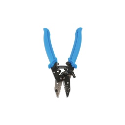 Pince à dénuder et à sertir pour fibre optique
Pince à dénuder et à sertir pour câbles à fibre optique
Longueur 150 mm
En acier au carbone – Dureté HRC : 48-53