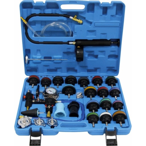 Testeur et remplissage pneumatique de syst&egrave;me de refroidissement 28 pcs