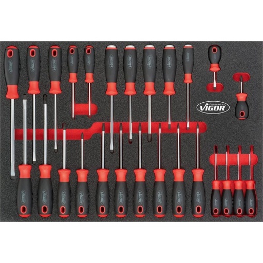 Module tournevis plat,cruci,torx, 26 pièces