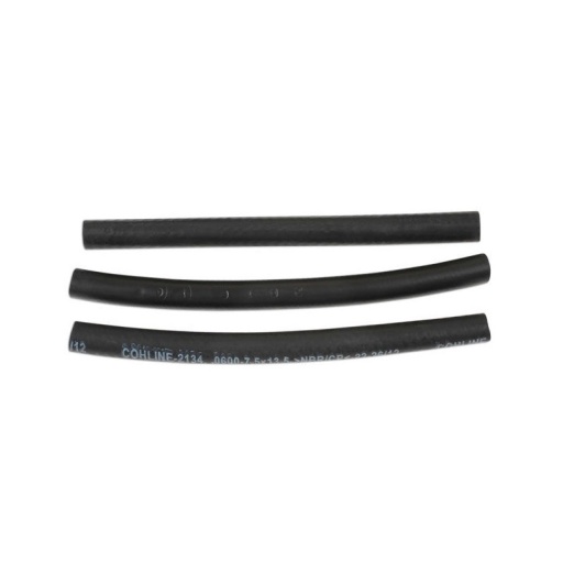 Durite en nylon - diamètre interne 7.5mm x 340mm - 3 pcs