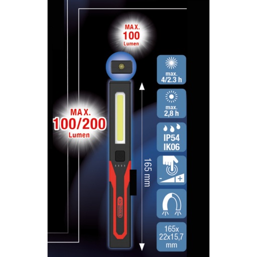 Lampe d&rsquo;inspection eQi UltimateBEAM 200&nbsp;lumens