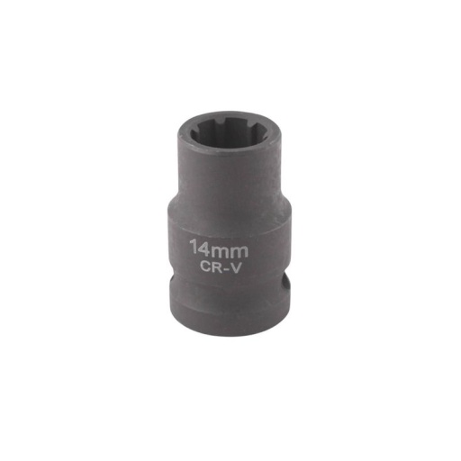 Douille 7 pans 14mm 1/2" CrV pour étrier de frein