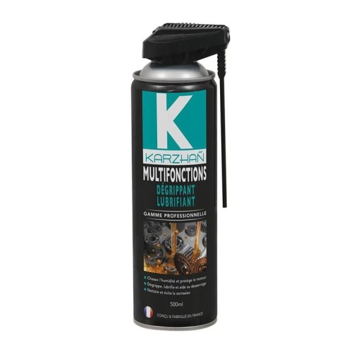 Dégrippant multifonctions avec tête 2 jets - aérosol 500ml