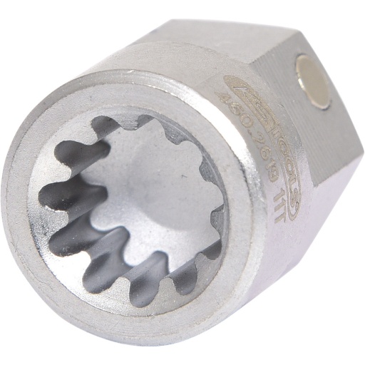 Insert spécial à denture multiple M9 avec aimant pour étriers de frein SAF et Knorr