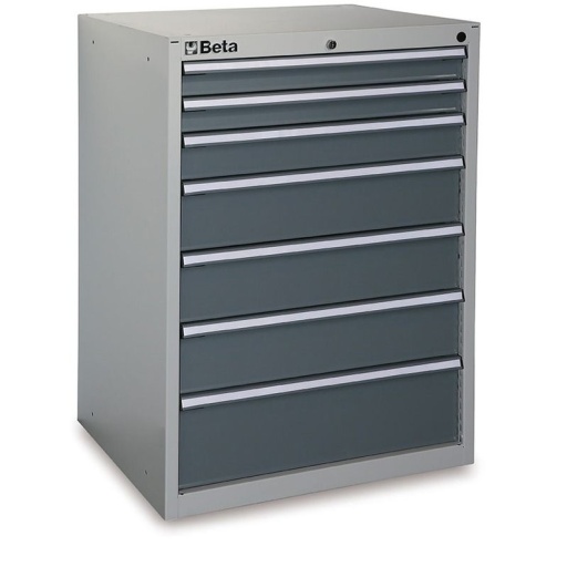 Armoire industrielle 7 tiroirs résistance 70kg