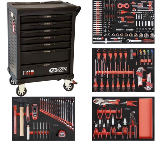 Servante ks tools one by one avec  4 module outillage ks tools