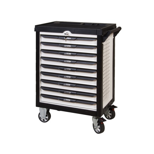Servante d'atelier 9 tiroirs édition ultimate blanche 116 outils 