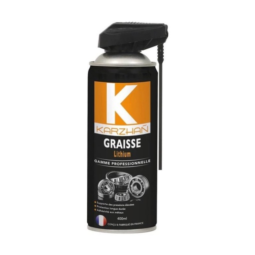 Graisse verte au lithium - aérosol de 400ml