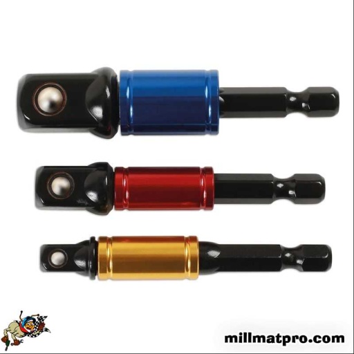 Porte douille pour visseuse 1/4 3/8 1/2