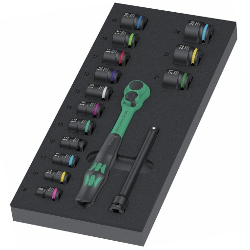 Module cliquet et douille 3/8