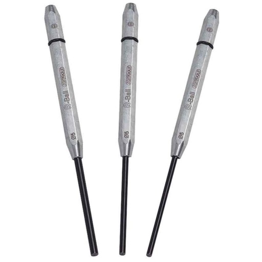 Jeu de 3 chasse-axes avec système r-ball - en trousse 