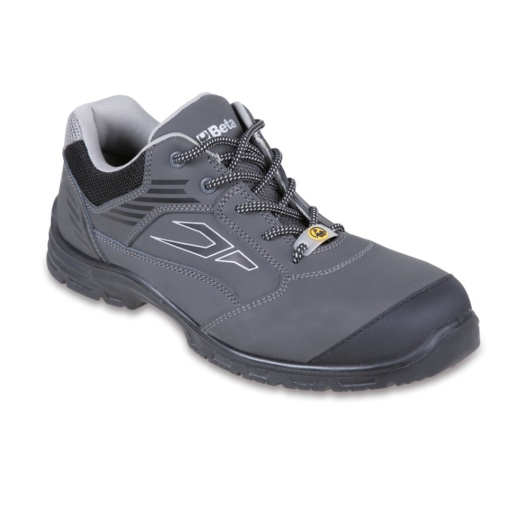 Chaussure basse en Nubuck Action hydrofuge avec insert anti-abrasion sur l'embout