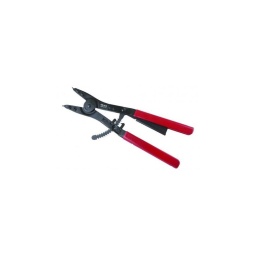 Caractéristiques :
- Simple à ajuster grâce à la crémaillère
- 3 paires d'embouts interchangeables pour chaque pince
- Longueur 420mm
- Ouverture max. : 75mm

Ouverture maximum : 85mm

