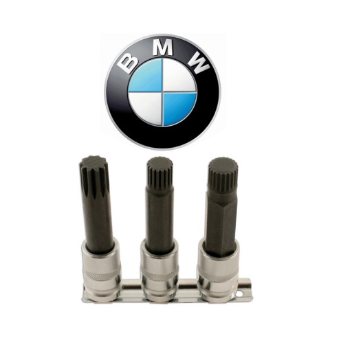 Rail douilles 10 pans 17 pans 21 pans pour &eacute;crous de roues BMW