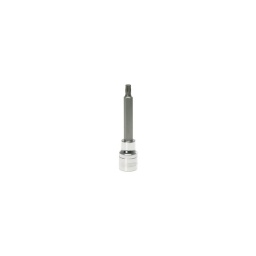 Douille tournevis 110mm torx 1/2 chrome plus t40

- longueur 110mm - profil strie
- finition polie chromee
- embout en acier s2