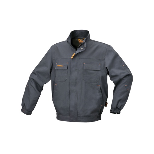 Veste de travail beta grise 100% coton