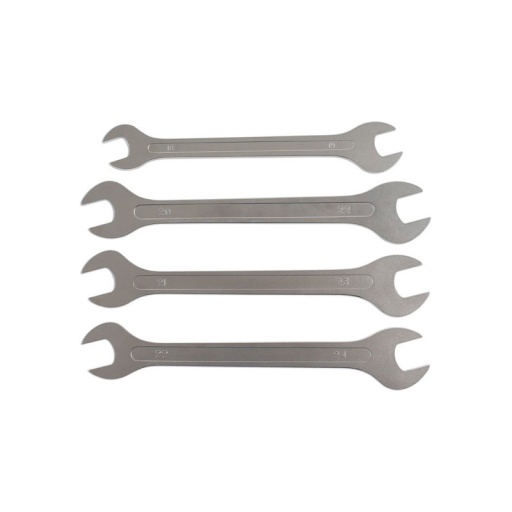 Jeu de 4 clés fourches ultra fine (3mm 