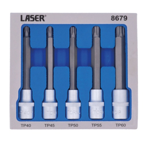 Mini module embouts et douilles Torx Plus® série longue à carré de 1/2" 