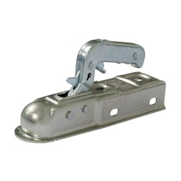 Pour boule diamètre 50mm
PTAC: 750kg
Dimension timon: carré de 60mm
Poids: 1,2kg 