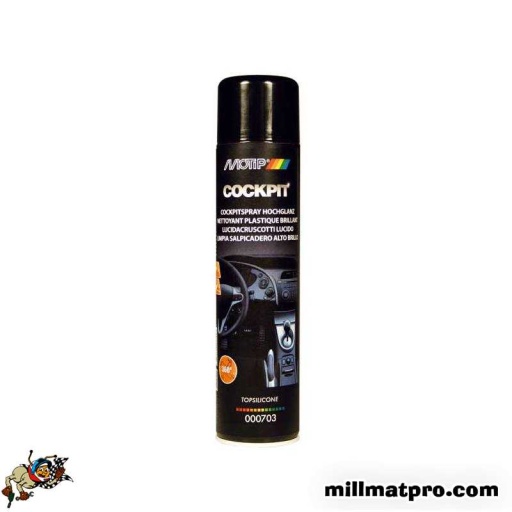 Aérosol nettoyant plastique intérieur 600ml