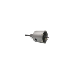 Trépan percussion sds+ pour marteaux sds+ jusqu'a 950w
application
s'utilise en rotation percussion dans les materiaux durs tels que la brique. le béton ou la pierre. 
dans le cas d'une paroi faiancee. traverser la faience en rotation simple puis en percussion des que la faience est traversee.
liaison filetee. foret centreur independant serre par vis
vendu complet foret centreur 8mm - béton carrelage tuile