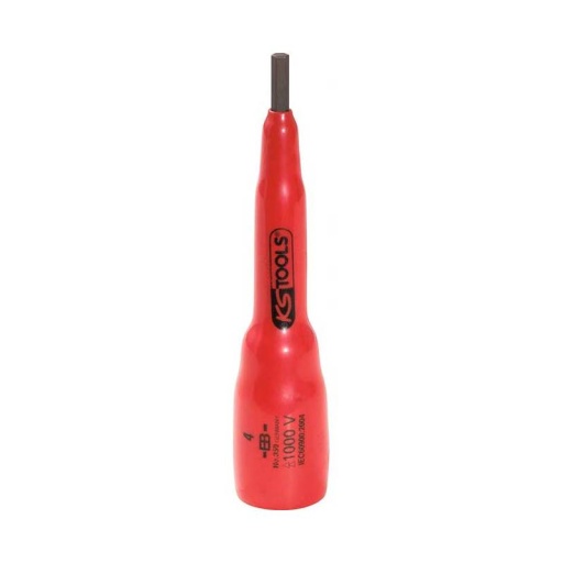 Douille tournevis 6 pans isolée 3/8'' - 10 mm 