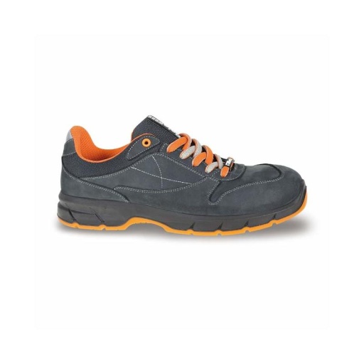 Chaussure de sécurité basse noire et orange s3