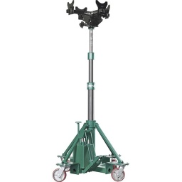 Cric de fosse téléscopique spécial boîte de vitesses
Pour camion et autobus.
Vérin à triple extension équipé de pistons chromés durs pour une hauteur minimale faible et course extra longue.
Pompe à deux vitesses pour approche rapide du piston de la zone de travail.
Livré sans adaptateur (option)
Triple vérins. Pour bus, camions...
Largeur: 1050x1050mm
Hauteur : 1910mm
Poids: 165 kg 
Force de travail en fonction de la hauteur: de 1 à 2T
