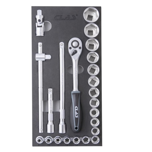 Module cliquet 1/2 pouces (23PCS)