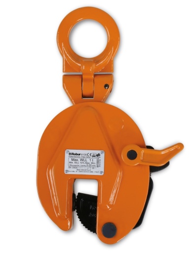 Pinces de levage pour plaque d'acier équipées d'œillets de levage articulés