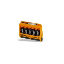 Etui de poche comprenant 10 embouts et 1 porte-embout magnétique
Embouts de 25 mm avec entraînement hexagonal de 1/4", précis et durables. Parfait pour les petits espaces et compatible avec toutes les visseuses.
861TX	embouts de visseuse pour vis à empreinte Torx® T7-T8-T9-T10-T15-T20-T25-T27-T30-T40	
882M1 1/4-1/4