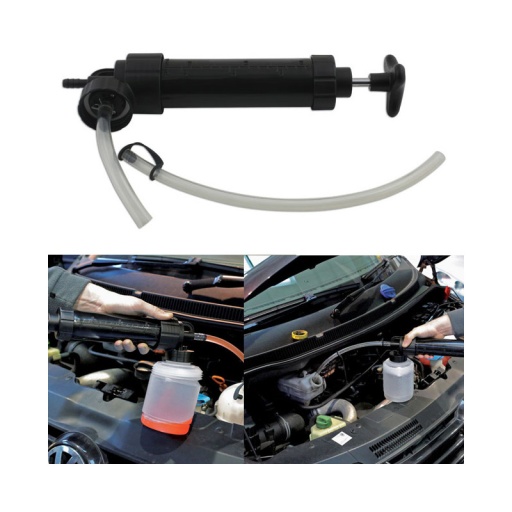 Seringue de suction pour huile et liquide de refroidissement
