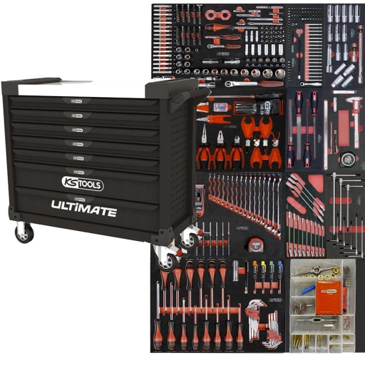Servante d atelier complète XL ks tools 462 pièces