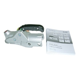 En fonte d'aluminium
Perçage horizontal
Avec témoin d'usure et témoin de verrouillage.
PTAC maxi autorisé: 3500 kg 
Dimensions timon: rond diamètre 60mm
210Nm
Poids 3 kg 