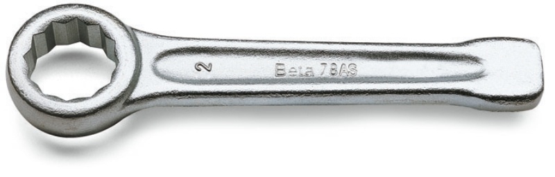 Facom 51B.40 - Clé à Frapper Polygonale (12 Pans) 40 Mm - Pour Serrage/desserrage Chocs En Mécanique Lourde - Acier Forgé Brunie