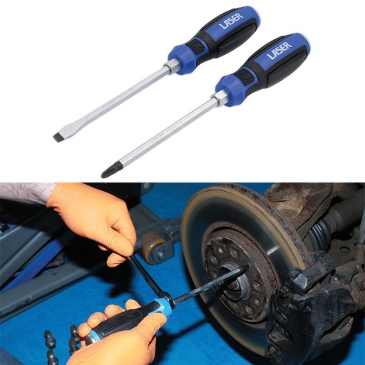 Jeu de 2 tournevis frappe PH3 et plat 8mm