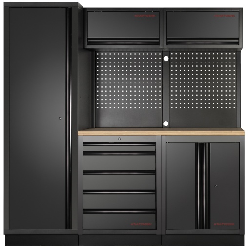 Mobilier d'atelier 3 éléments MOBILIO BLK Hêtre
