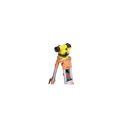 Kit niveau de chantier
composition :
- Trépied de chantier aluminium 5kg
- mire aluminium 4m
- etui de rangement pour mire avec nivelle 
- lunette de chantier :
image: droite
ouverture 36mm portée mini 0.5m
compensateur magnétique
blocage de compensateur
cerClé gradué 400gon
ecart type 1km de double nivellement: +/-2.5mm filet de centrage 5/8"