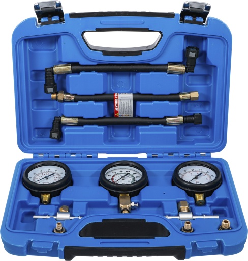 Jeu de testeurs de pression de carburant et de compression pour motos 11 pièces
