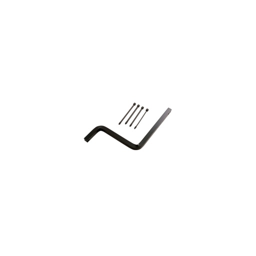 Outil pour extraction de goupille de porte