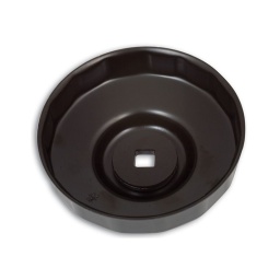 Douille filtre à huile - 92mm x 15 pans  92mm x 15 pans de point à plat. Entraînement en 3/8"  Convient pour Volkswagen Passat | 1.9 TDI | Porsche | Chrysler | Opel | Ford | Renault | Nissan | Mitsubishi | Alfa Romeo | Volvo | Filtre Canister MAN. Permet la dépose du filtre sans endommager la cage du filtre 