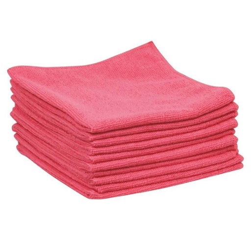 Microfibre 200g/m² 380x380mm fuschia - lot de 10pc