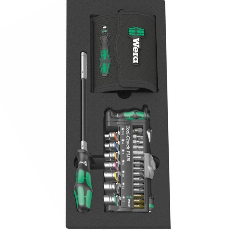 WERA - Assortiment d'embouts TORX®, 10 pièces, embout Check