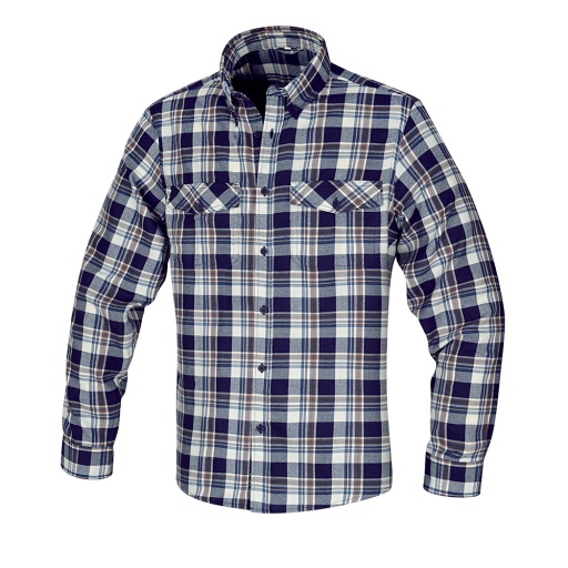 ​Chemise flanelle à carreaux, souple et chaude, pour assurer un maximum de confort pendant le travail