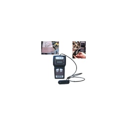 contrôleur électronique de tension de couroie

mesure la valeur de tension en hertz de toutes les courroies de distribution et d'accessoires.

- multimarques
- plage de mesure 30 a 520 hz
- précision +/- 1 hz de 0 a 100 hz et 1%
si après  100 hz
- affichage écran lcd.
- alimentation pile 9 v
- temps moyen ope. 30 sec maxi
- autonomie 50h d'utilisation
- arret automatique au bout de 120 sec
- 2 micros : peut etre utilise dans un environnement bruyant.
- catalogue 2009
donnees constructeur
fourni