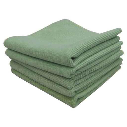 Microfibre 320g/m² 320x200mm verte - lot de 5pc