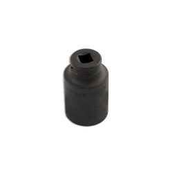 Douille 34mm - 6 pans - Entraînement en 1/2" Douille 34mm - Entraînement en 1/2" Convient pour les moyeux sur Renault Fabrication en chrome molybdène 78mm de long x 6 pans 